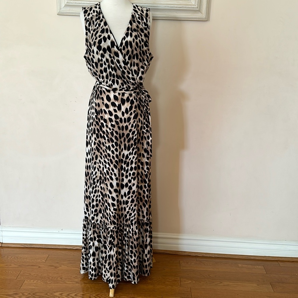 INC leopard print maxi dress. Size M.